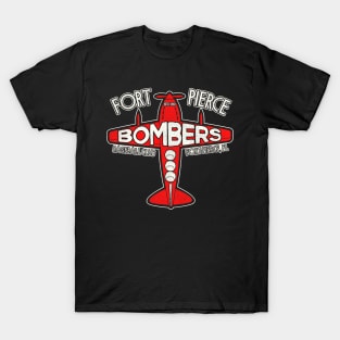 Defunct Fort Pierce Bombers Baseball Team T-Shirt